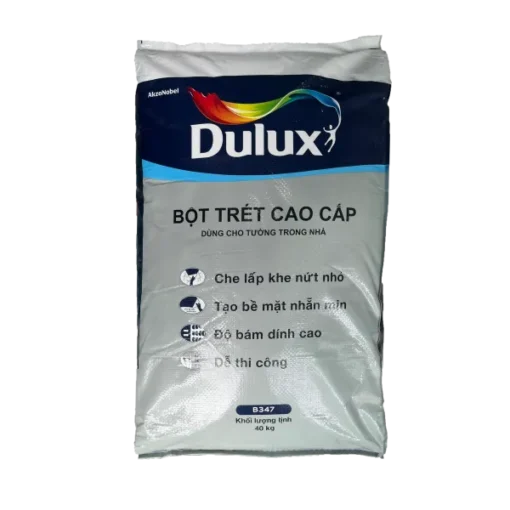 Bột trét tường cao cấp trong nhà DULUX B347 - 40kg