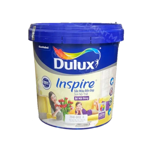 Sơn nội thất Dulux Inspire bề mặt bóng 39AB thùng 15L