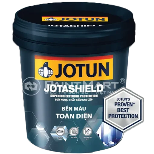 Sơn nước ngoại thất siêu cao cấp Jotun Jotashield Bền Màu Toàn Diện - Lon 5L