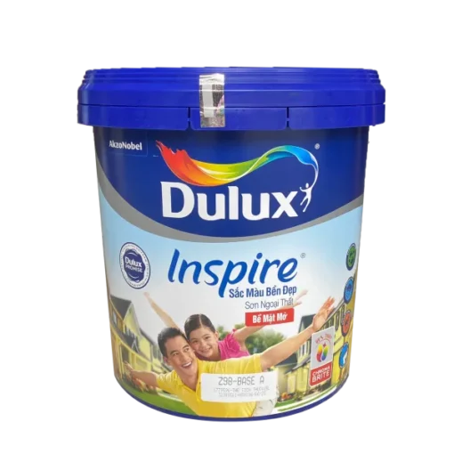 Sơn ngoại thất Dulux Inspire Z98 sắc màu bền đẹp bề mặt mờ 15L