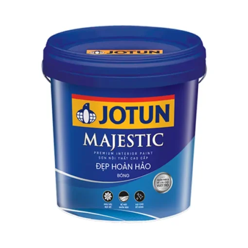 Sơn nước nội thất Jotun Majestic đẹp hoàn hảo (bóng) lon 1L