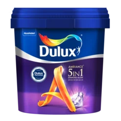 Sơn nội thất Dulux Ambiance 5 In 1 Diamond Glow siêu bóng 66AB lon 5L