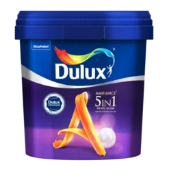 Sơn nội thất Dulux Ambiance 5 in 1 Pearl Glow bóng mờ 66A lon 5L