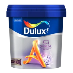 Sơn nội thất Dulux Ambiance 5 in 1 Superflexx siêu bóng Z611B lon 5L