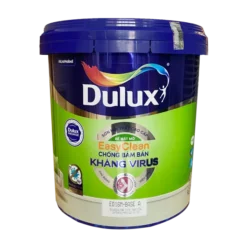 Sơn nội thất Dulux EasyClean Chống Bám Bẩn Kháng Virus - Mờ E016M thùng 15L