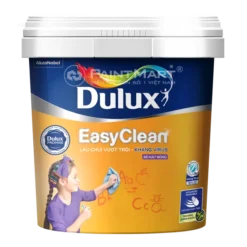 Sơn nội thất Dulux Easyclean lau chùi vượt trội kháng Virus bề mặt bóng 99AB - Lon 5L