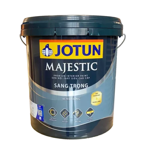 Sơn nước nội thất Jotun Majestic sang trọng bóng thùng 15L